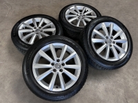 16 inch originele Merano velgen + winterbanden Volkswagen Polo 2G0601025AF set 2