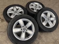 16 inch originele Corvara velgen + Bridgestone winterbanden VW T-Roc 2GA601025Q set A