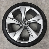 22 inch originele Prestige velgen + winterbanden Audi E-Tron Q7 SQ7 Q8 SQ8 4M0601025CD 