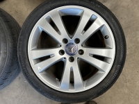 17 inch originele sport velgen + zomerbanden Mercedes C klasse W204 W2046010402