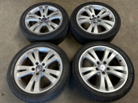 17 inch originele sport velgen + zomerbanden Mercedes C klasse W204 W2046010402