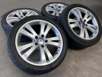17 inch originele sport velgen + zomerbanden Mercedes C klasse W204 W2046010402