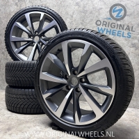 18 inch originele velgen + winterbanden Seat | Cupra Leon 5FA601025E set 2