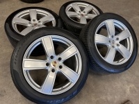 20 inch  MAK velgen + zomerbanden Porsche Cayenne E3