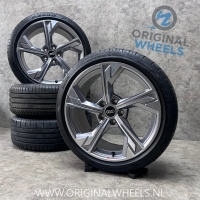 18 inch originele velgen +  zomerbanden Audi A3 S3 8Y 8Y0601025P