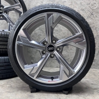 18 inch originele velgen +  zomerbanden Audi A3 S3 8Y 8Y0601025P