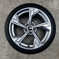 18 inch originele velgen +  zomerbanden Audi A3 S3 8Y 8Y0601025P