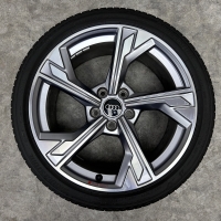 18 inch originele velgen +  zomerbanden Audi A3 S3 8Y 8Y0601025P