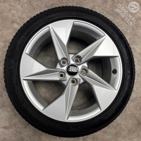 17 inch originele velgen + zomerbanden Audi A3 s line 8Y0601025A set B
