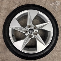 17 inch originele velgen + zomerbanden Audi A3 s line 8Y0601025A set B