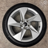 17 inch originele velgen + zomerbanden Audi A3 s line 8Y0601025A set B