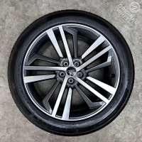 20 inch originele velgen + zomerbanden Audi Q5  SQ5 80A601025F (set B)