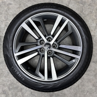 20 inch originele velgen + zomerbanden Audi Q5  SQ5 80A601025F (set B)