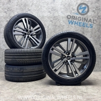 20 inch originele velgen + zomerbanden Audi Q5 SQ5 80A601025F (set C)