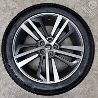20 inch originele velgen + zomerbanden Audi Q5 SQ5 80A601025F (set C)