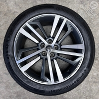 20 inch originele velgen + zomerbanden Audi Q5 SQ5 80A601025F (set C)