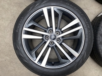 20 inch originele velgen + zomerbanden Audi Q5  SQ5 80A601025F (set C)