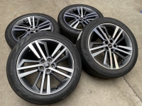 20 inch originele velgen + zomerbanden Audi Q5  SQ5 80A601025F (set C)
