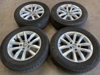16 inch originele Sepang velgen + zomerbanden Volkswagen Passat 3G0601025 (zilver)