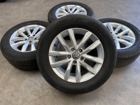 16 inch originele Sepang velgen + zomerbanden Volkswagen Passat 3G0601025 (zilver)