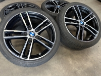 18 inch originele velgen + zomerbanden BMW 1 2 serie style 719 M 8074185 8074186
