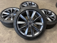 19 inch originele Chennai velgen + zomerbanden Volkswagen Arteon 3G8601025G set 2