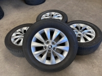 16 inch originele velgen + zomerbanden Skoda Karoq 57A601025A set 1