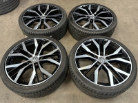 19 inch originele Santiago velgen + zomerbanden Volkswagen Golf 5G0601025AN