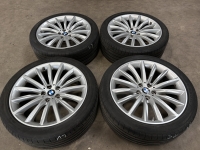 19 inch originele velgen + zomerbanden BMW 5 serie G30 G31 styling 633 6863419
