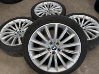 19 inch originele velgen + zomerbanden BMW 5 serie G30 G31 styling 633 6863419