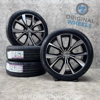 18 inch originele Misano velgen + zomerbanden VW t-cross | Taigo zwart | zilver 2G7601025F