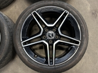 18 inch originele AMG velgen + zomerbanden Mercedes C klasse W205 A2054019500 A2054019600 (Z)