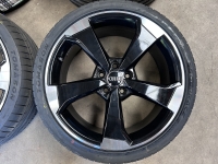 19 inch originele rotor velgen + Tomason zomerbanden Audi A3 S3 RS3 8V0601025ES 