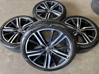 21 inch originele sport velgen + zomerbanden 5-Triple Spoke Matt Black XC60 31423854