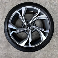 18 inch originele velgen + zomerbanden Audi A3 S3 8Y 8Y0601025H set 2
