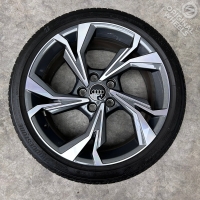 18 inch originele velgen + zomerbanden Audi A3 S3 8Y 8Y0601025H set 2