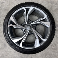 18 inch originele velgen + zomerbanden Audi A3 S3 8Y 8Y0601025H set 2