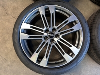 21 inch originele Audi sport velgen + zomerbanden Q5 SQ5 80A601025AC set 2