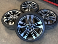 21 inch originele Audi sport velgen + zomerbanden Q5 SQ5 80A601025AC set 2