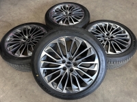 19  inch originele velgen + zomerbanden Audi A6 A7 4K C8 4K0601025BD set 2