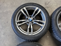 18 inch originele velgen + winterbanden BMW 3 4 serie style 441 M 7852491 7852492