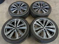 20 inch originele velgen + zomerbanden Audi A6 (4K C8) 4K0601025J set 2