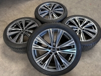 20 inch originele velgen + zomerbanden Audi A6 (4K C8) 4K0601025J set 2