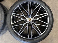 22 inch originele velgen + zomerbanden Porsche Cayenne Coupe E3 9Y RS Spyder 9Y3601025BH 9Y3601025BJ