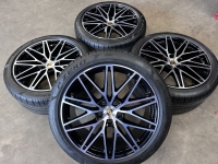 22 inch originele velgen + zomerbanden Porsche Cayenne Coupe E3 9Y RS Spyder 9Y3601025BH 9Y3601025BJ