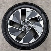 18 inch originele East Derry velgen + zomerbanden Volkswagen ID.3 10A601025C set 1