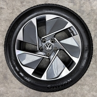 18 inch originele East Derry velgen + zomerbanden Volkswagen ID.3 10A601025C set 1