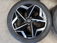 19  inch originele  Andoya velgen + zomerbanden Volkswagen ID.3 10A601025 set 4
