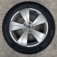 17  inch originele velgen + winterbanden  Skoda Superb 3V060102A