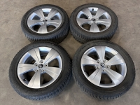 17  inch originele velgen + winterbanden  Skoda Superb 3V060102A
